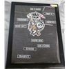 Image 1 : SONS OF ANARCHY FRAMED BADGE ART