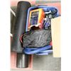 Image 1 : YOGA MAT AND TOTE FULL OF WORKOUT GEAR