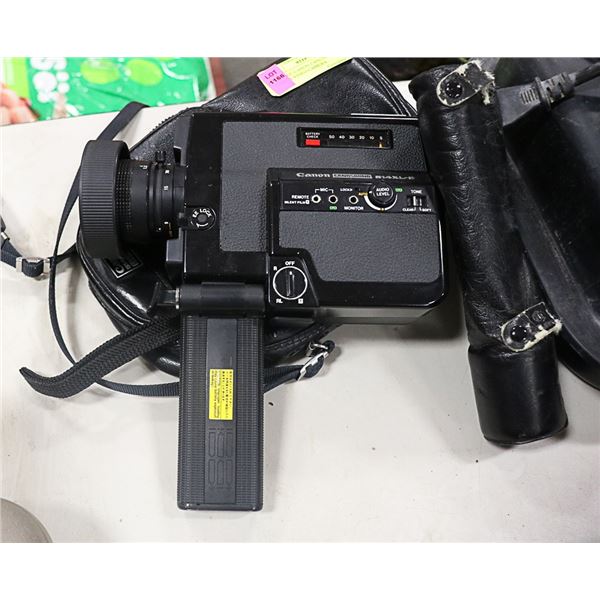 VINTAGE CANON CANOSOUND 514XL-S VIDEO CAMERA