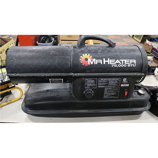 MR. HEATER 75000 BTU KEROSENE HEATER
