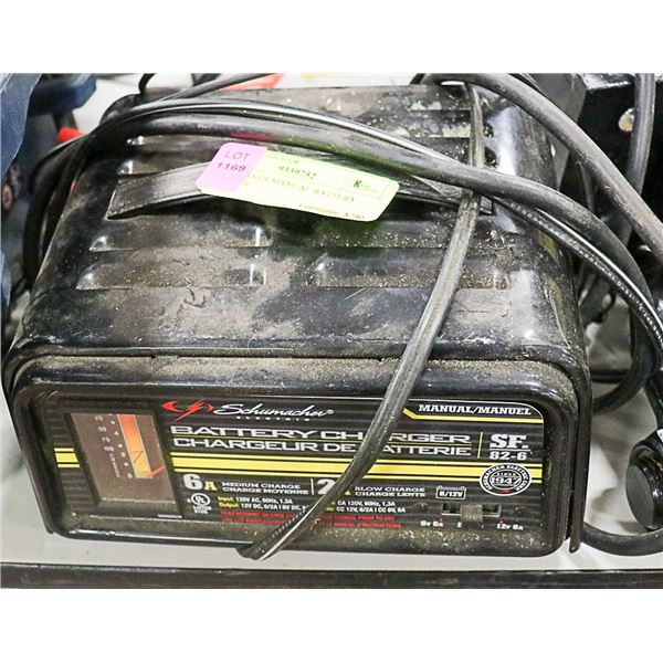 SCHUMAKER MANUAL BATTERY CHARGER