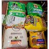 Image 1 : PALLET LOT OF PARTIAL BAGS OF DOG FOOD