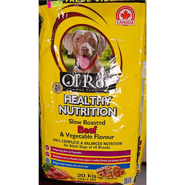 OL ROY DOG FOOD SLOW ROASTED BEEF AND VEGGIE