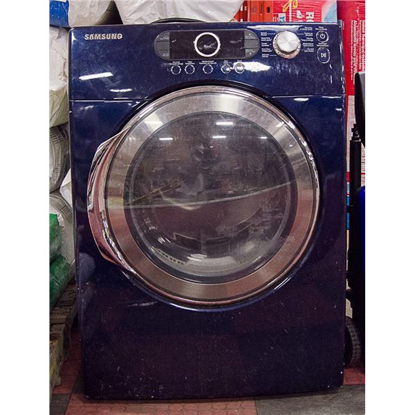 BLUE SAMSUNG FRONT LOAD DRYER-NO HEAT