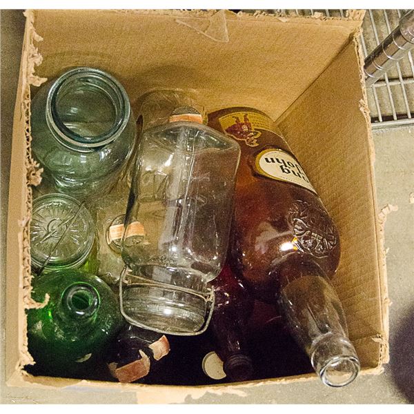 OLD BOTTLES & JARS