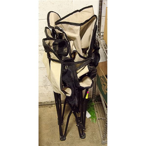 TERA-GEAR METAL FRAME FOLD-OPEN CAMP CHAIR -