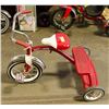 Image 1 : CLASSIC RADIO FLYER TRIKE DOUBLE DECKER ALL METAL