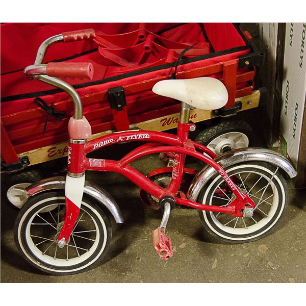 CLASSIC RADIO FLYER BIKE METAL FRAME
