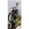 Image 1 : "WILSON" GOLF BAG WITH "EMPRESS" GOLD STICKS