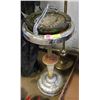 Image 1 : VINTAGE NATURAL STONE & METAL ASHTRAY STAND