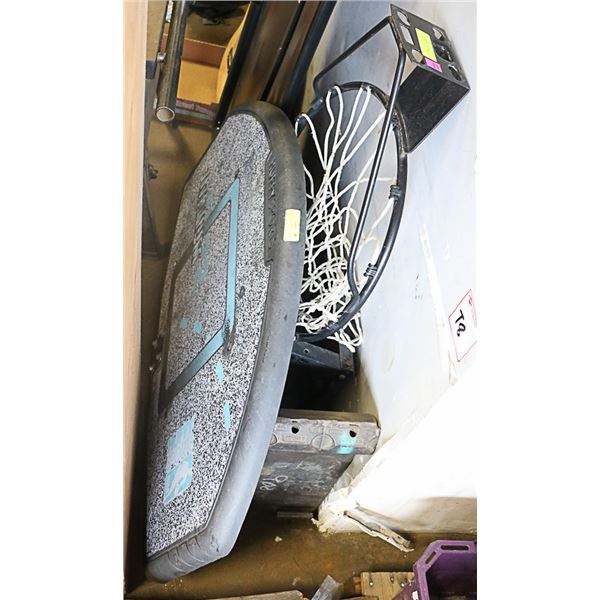 HUFFY SPORTS BASKETBALL BOARD & HOOP/NET