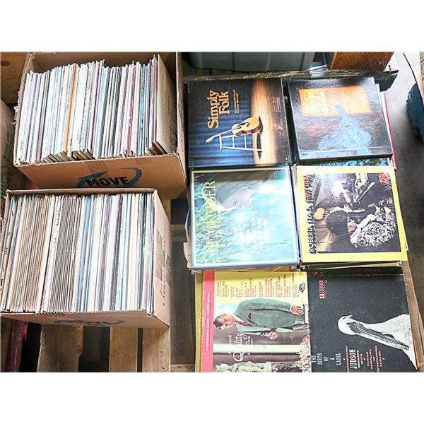 PALLET OF ASSORTED RECORDS