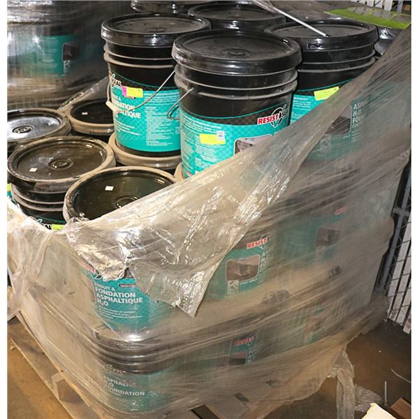PARTIAL PALLET OF RESIST SEAL FOUNDATION COATING