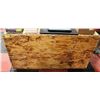 Image 1 : LARGE PLYWOOD CHEST ON WHEELS