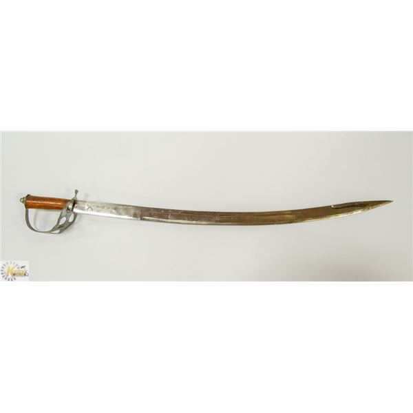 ANTIQUE ARABIC SWORD 27 1/2" BLADE