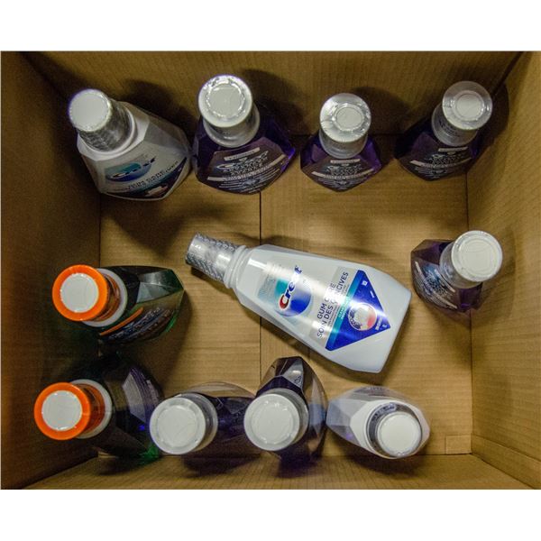 BOX LOT OF MOUTHWASH