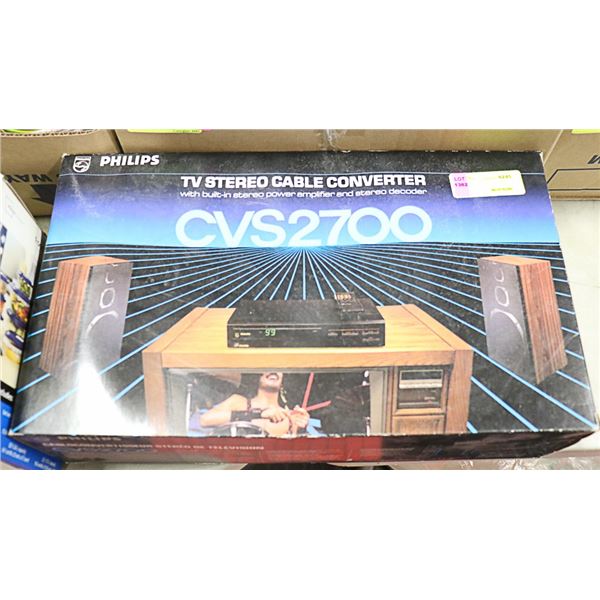 PHILLIPS STEREO CABLE CONVERTER