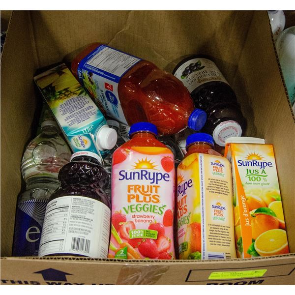 MIXED JUICE AND WATER LOT