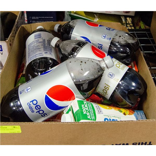 MIXED LOT OF POP AND JUICE