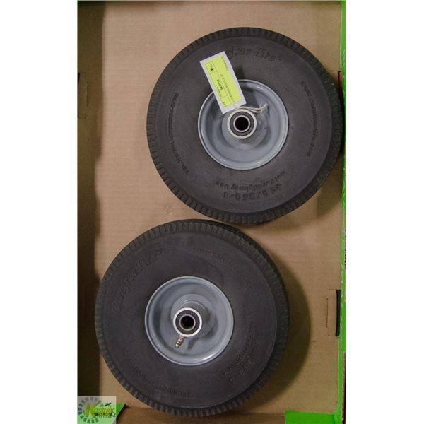 2 CAREFREE WHEELS 10"