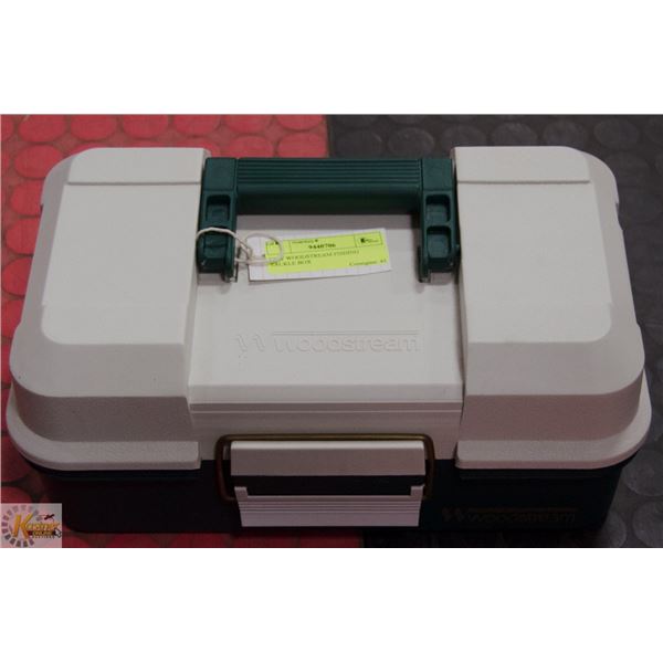 NEW WOODSTREAM FISHING TACKLE BOX