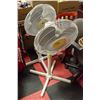 Image 1 : LOT OF 2 FLOOR FANS