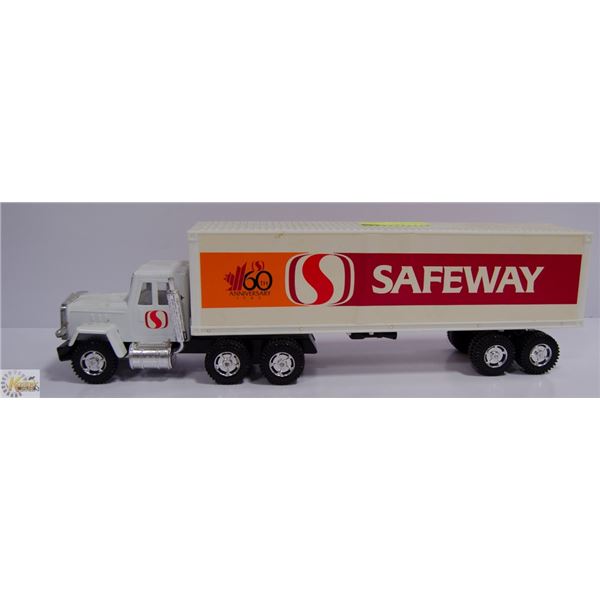 VINTAGE SAFEWAY METAL TRUCK LARGE SCALE