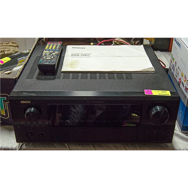 DENON AVR2807 SURROUND RECEIVER