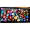 Image 1 : BOX OF GAMING DICE/ D&D DICE