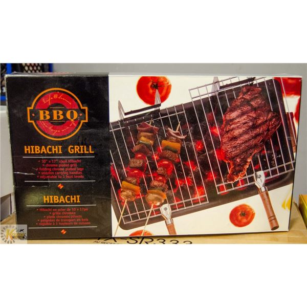 USED HIBACHI BARBEQUE GRILL