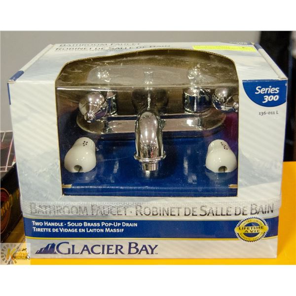 BRAND NEW GLACIER BAY SERIES 300 BATHROOM FAUCET