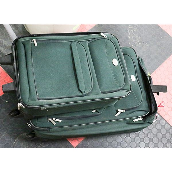 2 MATCHING PIECES OF DESTINATION LUGGAGE