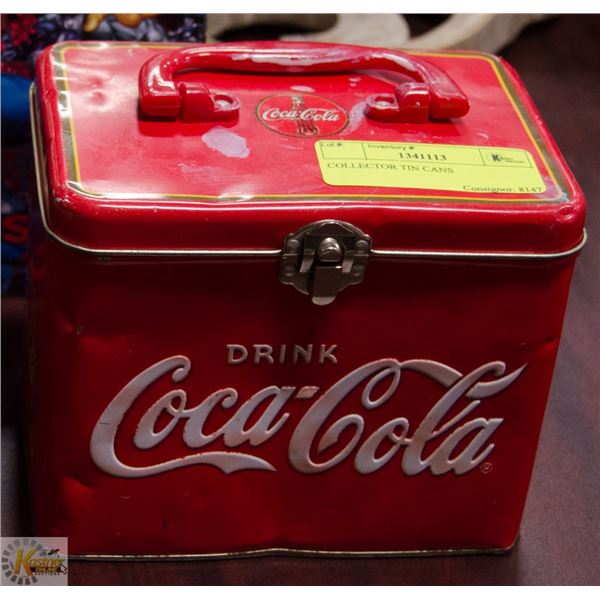 COLLECTOR TIN CANS