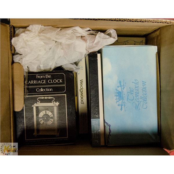 BOX OF MISCELLANEOUS ITEMS STILL IN BOXES