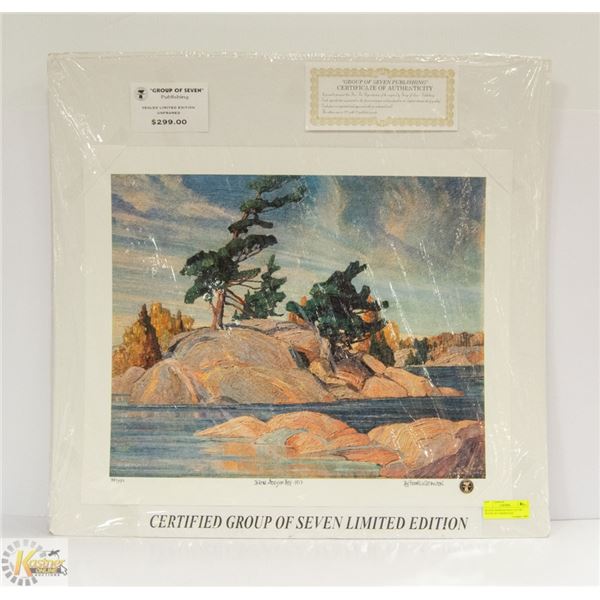 ISLAND GEORGIAN BAY-1917 BY FRANKLIN CARMICHAEL