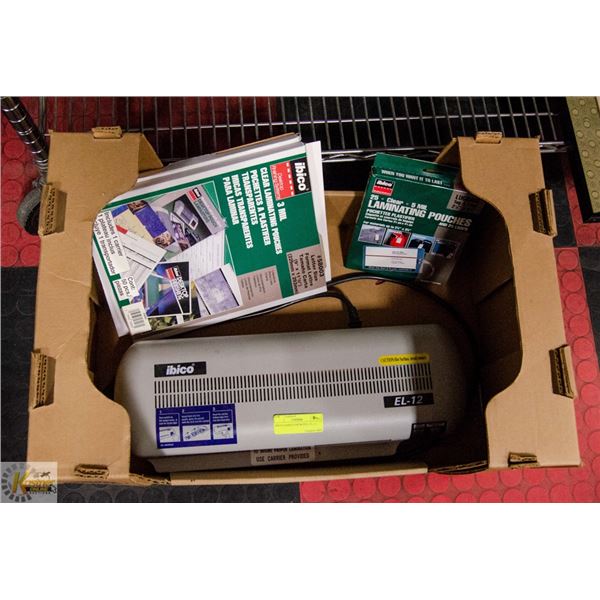IBICO LAMINATOR MODEL EL-12
