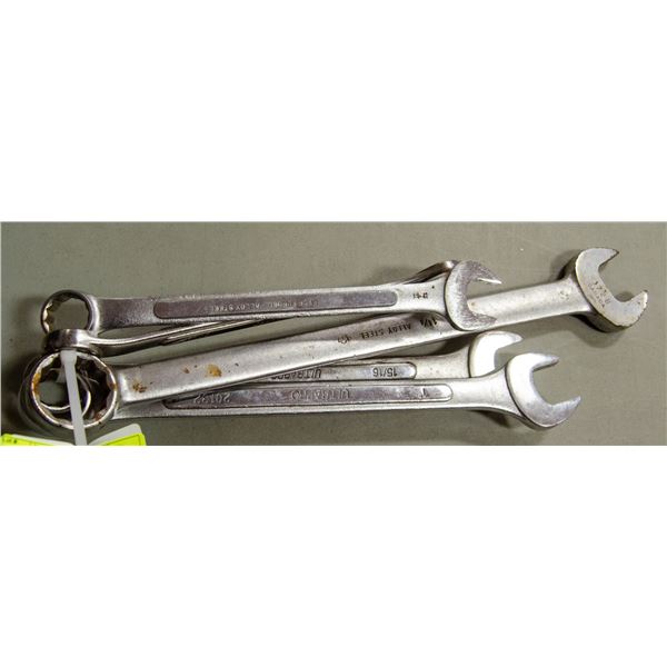 BUNDLE OF LARGE WRENCHES - UP TO 1-1/4"