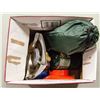 Image 1 : CAMPING LOT: INCLUDES SINGLE STOVE, DISH SET &