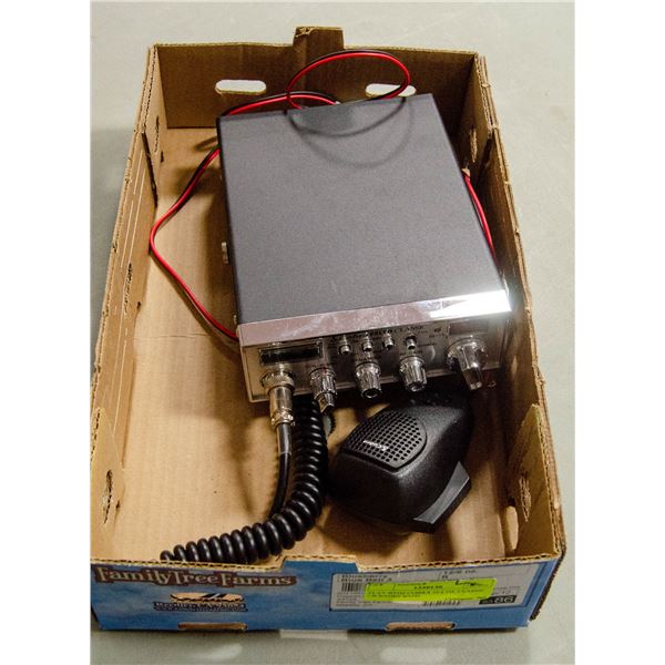 FLAT WITH COBRA 25 LTD. CLASSIC CB RADIO WITH