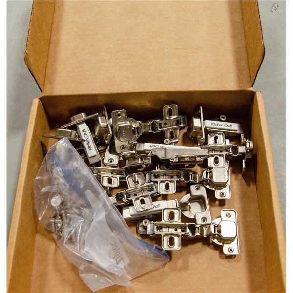 13 KITCHEN CRAFT CABINET HINGES