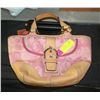 VINTAGE COACH  PINK HANDBAG