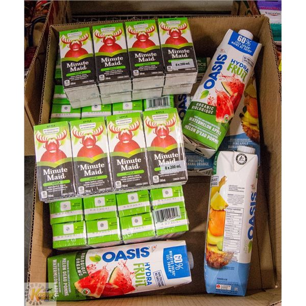 FLAT LOT OF JUICE PRODUCTS