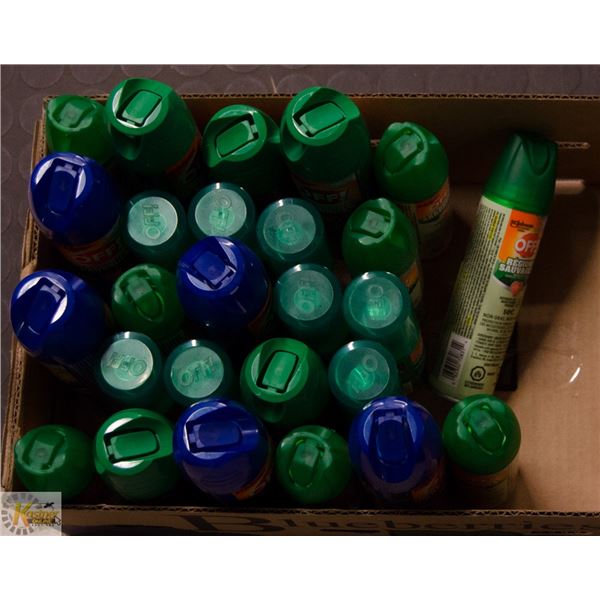 BOX LOT OF OFF BRAND BUG  REPELLENT