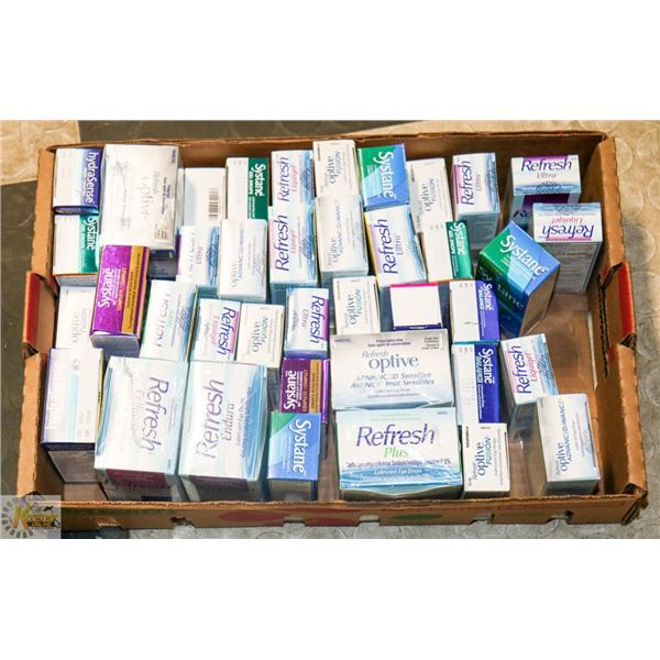 FLAT OF LUBRICANT EYE DROPS