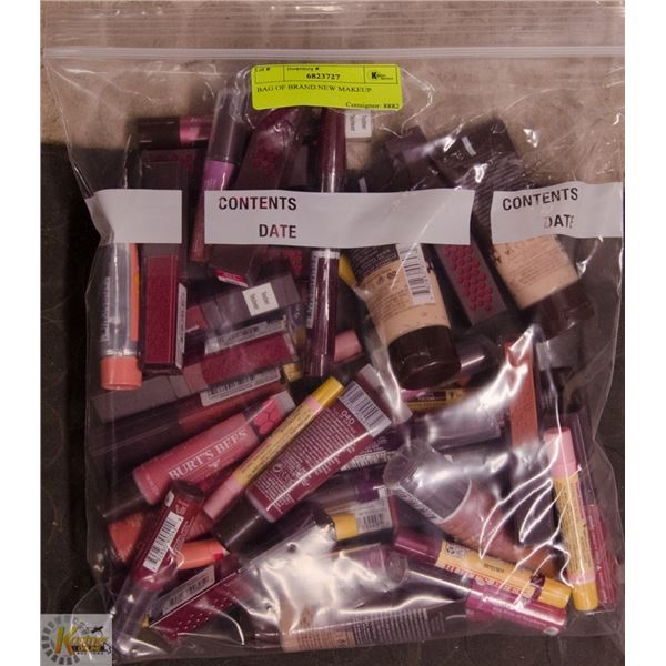 BAG OF BRAND NEW MAKEUP