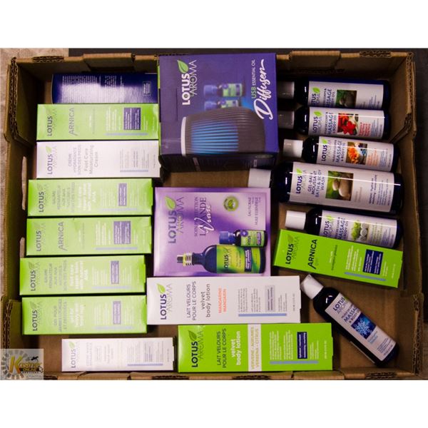 LOTUS AROMA THERAPY PRODUCTS WITH DIFFUSER