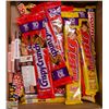 Image 1 : BOX LOT OF CHOCOLATE BARS