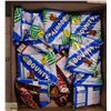 Image 1 : BOX LOT OF CHOCOLATE BAR 4 PACKS