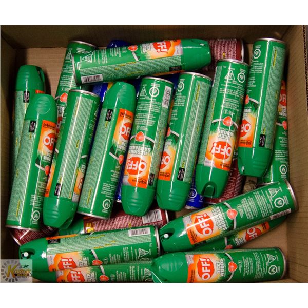 FLAT LOT OF OFF BRAND BUG REPELLENT