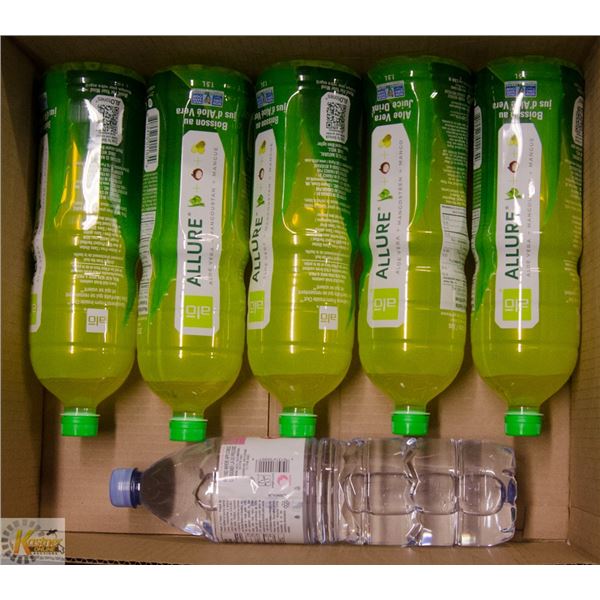LOT OF ALLURE ALOE VERA DRINK AND WATER